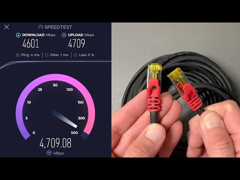 What ethernet cable to use with AT&T 5Gbps Fiber Internet?  Cat5, Cat5e, Cat6, Cat6a, Cat7, or Cat8?