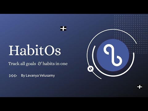 HabitOs: Goal & Habit Tracker Video