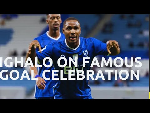 IGHALO on famous goal celebration.