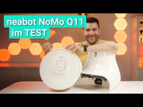 neabot NoMo Q11 im Test - Der extrem flache Saugroboter mit Laser in der Front!