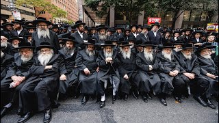 Highlights: Thousands of Orthodox Jews Protest Israeli Military Draft | הפגנה בניו יורק נגד גיוס
