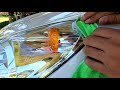 How To Repair Scratch Damage On Hyundai I20 Headlight
