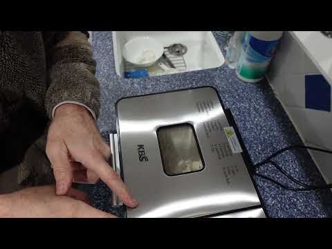 KBS Automatic 19 in 1 Bread Machine, 2LB Bread Maker with Fully Stainless, Dough Maker, 3 Crust