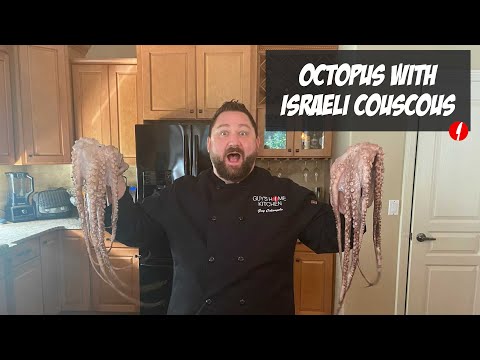 Octopus with Israeli Couscous Recipe