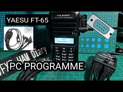 YAESU FT-65 , CHIRP using ALL IN ONE CABLE