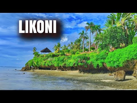see the BEAUTIFUL BEACH of MOMBASA LIKONI, but there's one problem!