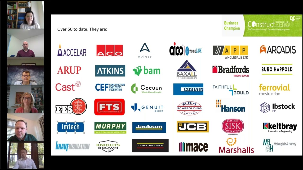 Construction Leadership Council on Construct Zero