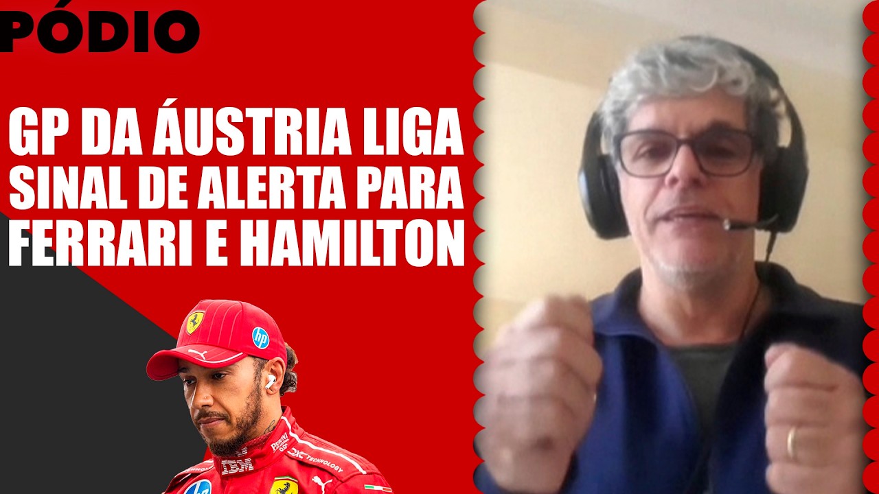 MOLINA comenta ESTRATÉGIA ESTRANHA da FERRARI na Áustria e HAMILTON em 2026: é CANDIDATO AO TÍTULO?