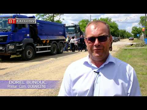 Start modernizării unui nou drum de piatră DJ294B, Dobârceni – Murguța – Ștefănești