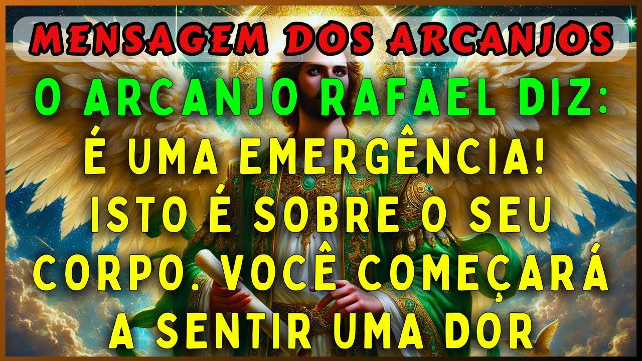 🔴 ARCHANGEL RAPHAEL SAYS: IT'S AN EMERGENCY, THIS IS ABOUT YOUR BODY 💌MESSAGE FROM THE 3 ARCHANGELS