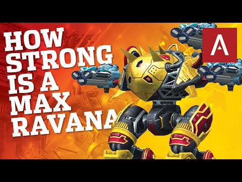 War Robots - How Strong Is The New Robot RAVANA At Max Level? | WR MK2 Gameplay