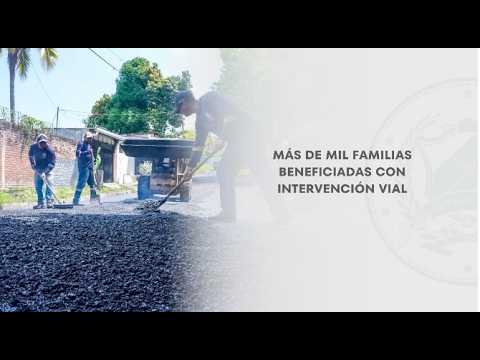 Recarpeteo de calles completado en la colonia Chávez Galeano