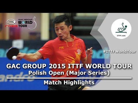 Polish Open 2015 Highlights: ZHANG Jike vs FEGERL Stefan (1/2)