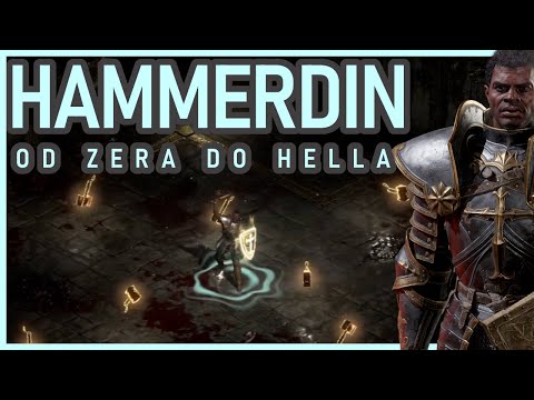 HAMMERDIN OD ZERA DO HELLA! BUDŻETOWY BUILD! PORADNIK DIABLO 2: RESURRECTED D2R HAMMER PALADIN GUIDE