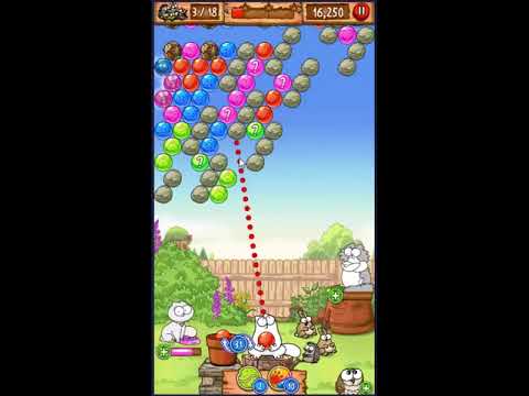 Simon's Cat Pop Time Level 257 - NO BOOSTERS 😺 | SKILLGAMING ✔️