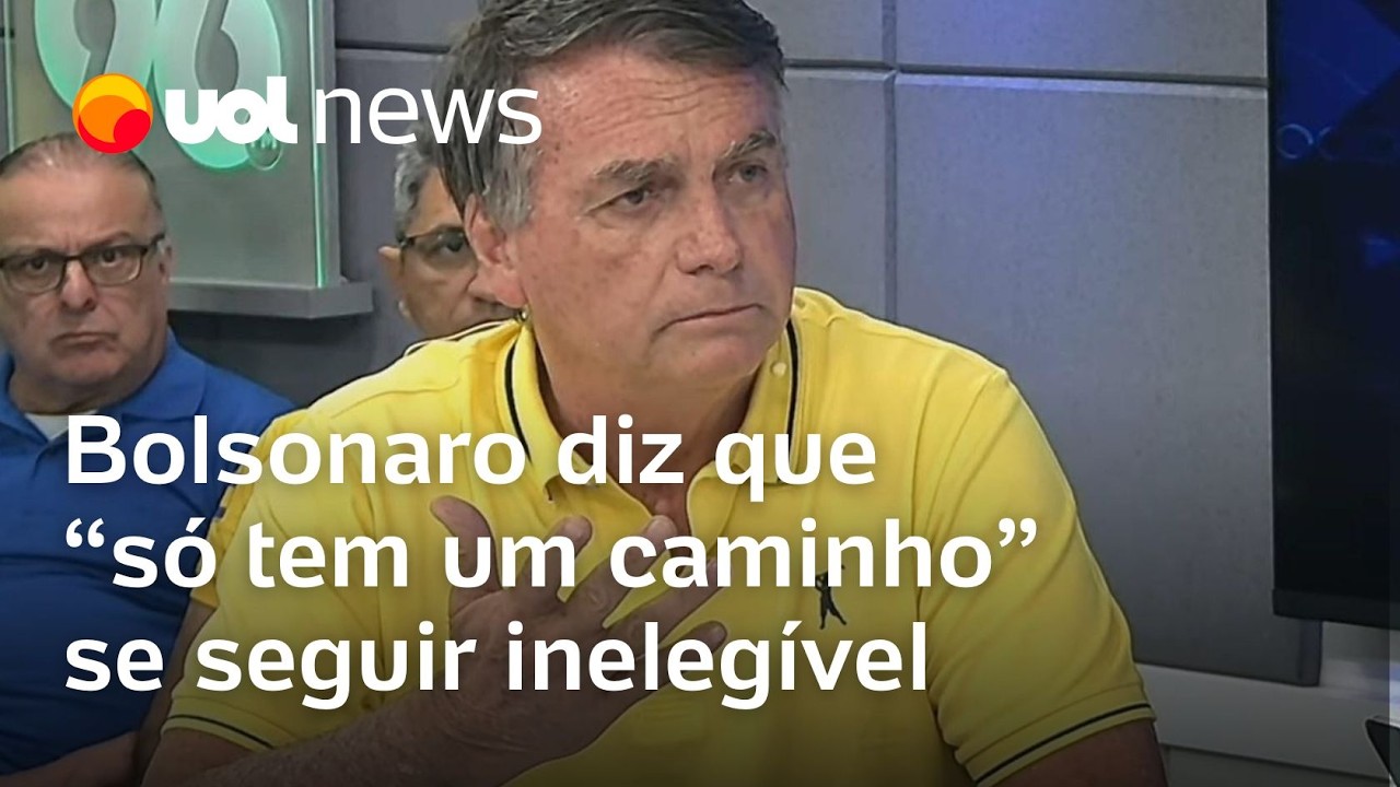 Bolsonaro rebate Valdemar e diz que vai jogar toalha se continuar inelegível: 'Só tenho um caminho'