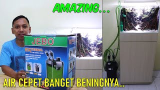Jebo 625/635 Canister Filter Review | 800L/Jam dengan Harga Paling Terjangkau, Rp 500an ribu
