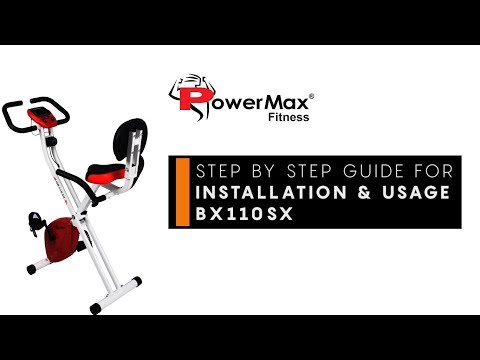 BX-110SX Magnetic Bike with Back Rest