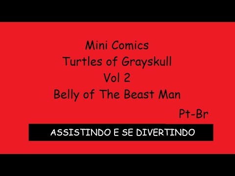 Mini Comics Turtles of Grayskull Vol 2 Belly of The Beast Man (PT-BR)