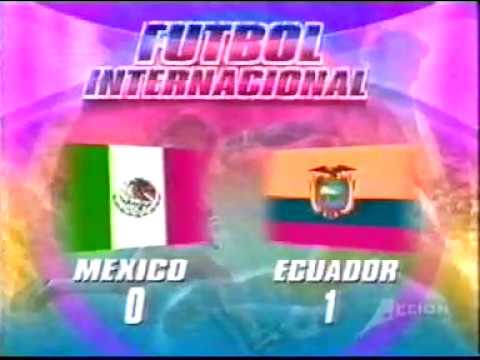 1996 (Amistoso) Mexico:0 vs Ecuador:1 (Carabali)