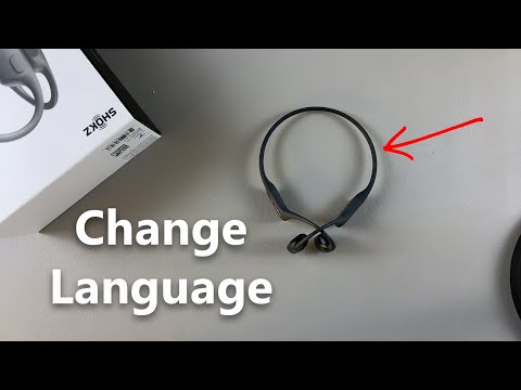 How To Change Language On Shokz OpenRun Pro