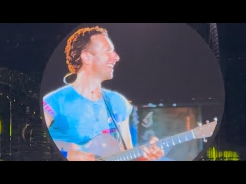 Coldplay, Yellow, 23rd August 2025, Wembley Stadium, London, UK