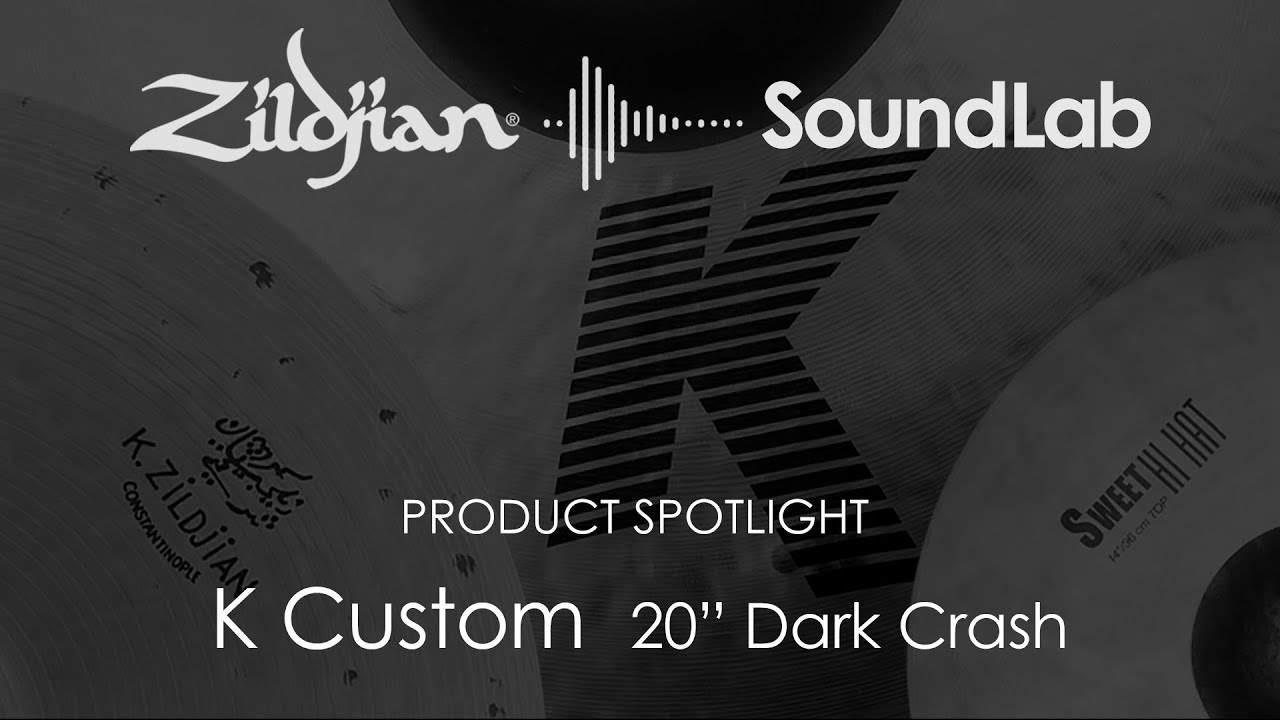 Zildjian K Custom 20" Dark Crash Cymbal