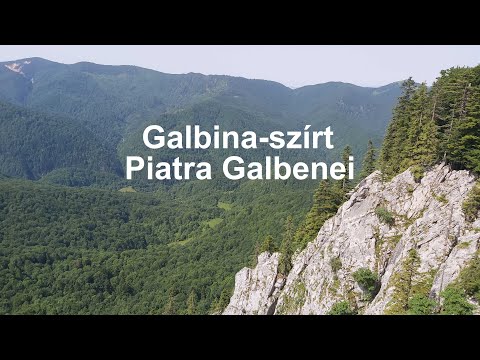 Galbina-szirt/Piatra Galbenei (1234 m) | Bihar-Vigyázó-hegység/Munții Bihor-Vlădeasa Mountains