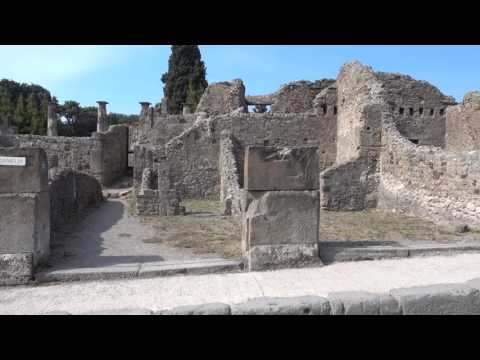 Pompeii & Herculaneum Ruins - Buried by Mt. Vesuvius in 79 AD - Day Trip from Rome, Italy