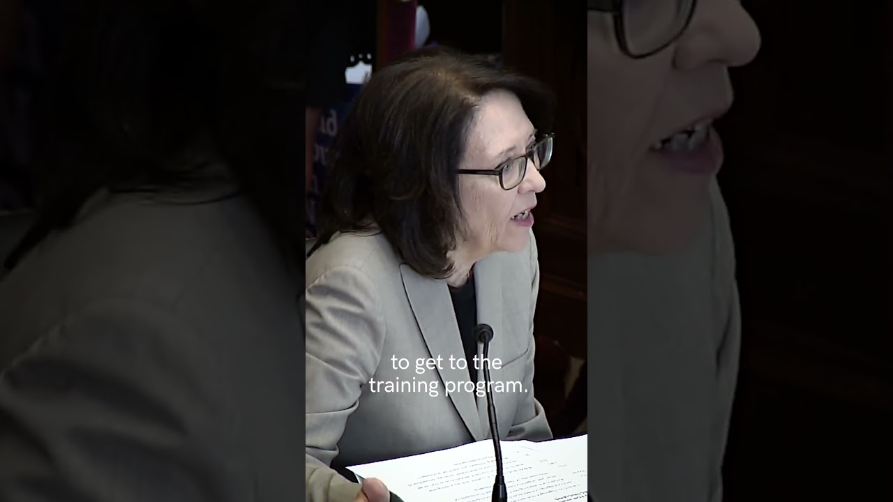 Video: Cantwell shares apprenticeship success story and pushes manufacturing reshoring