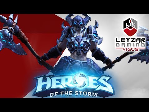 Heroes of the Storm - Death Knight Sonya Skin Spotlight (New HotS Epic Skin)