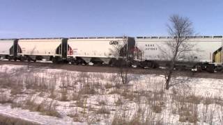 preview picture of video 'Union Pacific trains backed up in Boone County, Iowa'