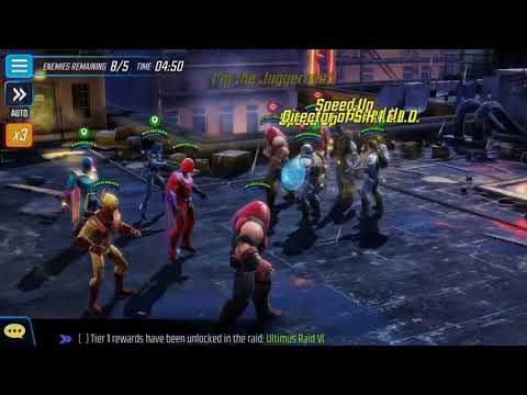 EPIC ARENA FIGHT! Brotherhood w/ Vision & Minn Erva VS. Brotherhood/SHIELD (MARVEL STRIKE FORCE)