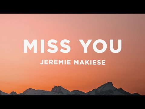 Jérémie Makiese - Miss You (Lyrics) Eurovision 2022