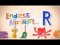 Endless Alphabet A To Z Letter R RAINSTORM RECYCLE REFLECTION REFRESHING Originator Games