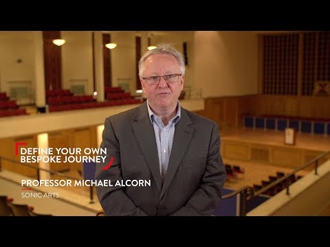 Define your own bespoke journey - Professor Michael Alcorn