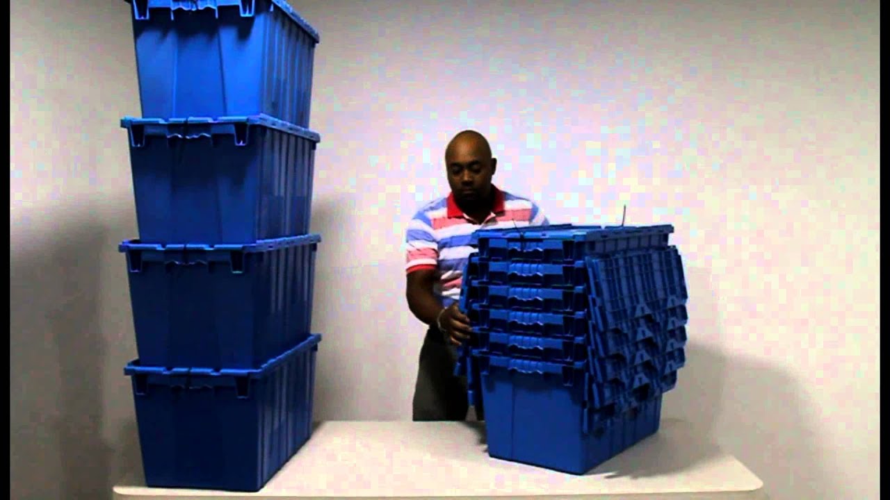 CAJAS Y CONTENEDORES PLASTICOS COLAPSIBLES PARA LOGISTICA DE REVERSA