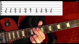 Children of the Grave by BLACK SABBATH - Guitar Lesson - Tony Iommi