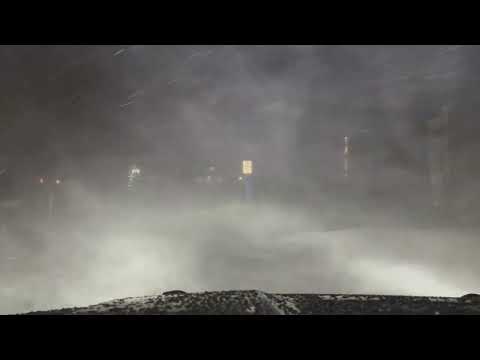 Dangerous Lake-Effect Snow Hammers Lake Michigan Shore