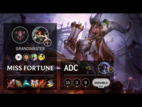 Miss Fortune ADC vs Kai'Sa - KR Grandmaster Patch 10.13