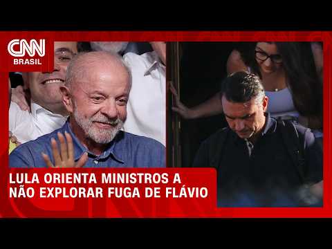 Qual a avaliação de Lula sobre fuga de Flávio para os EUA? | BASTIDORES CNN