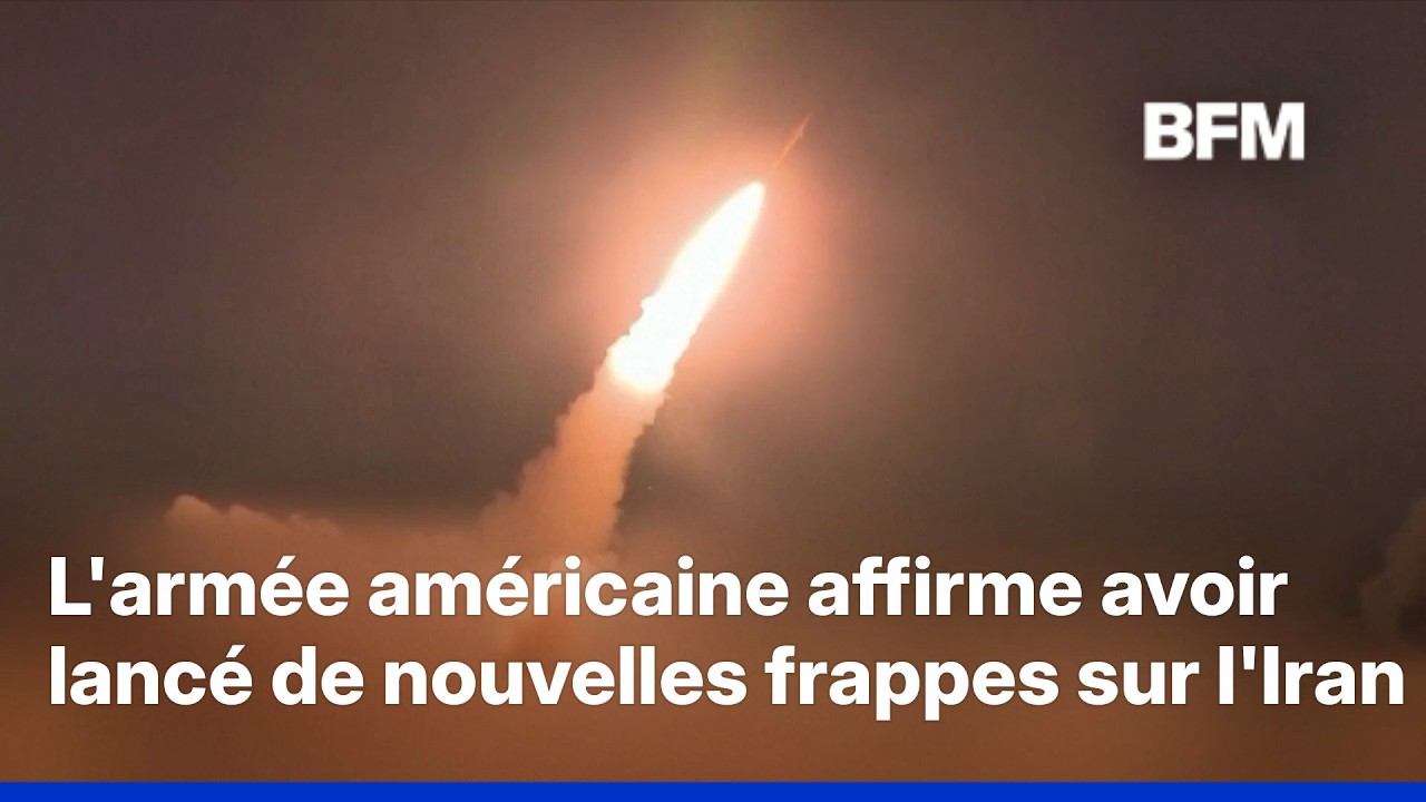 Les États-Unis annoncent avoir lancé une nouvelle série de frappes contre l'Iran