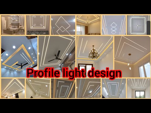 50+New ceiling profile light design ideas for living room bedroom Il Led aluminum profile light 2025