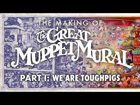 The Making of the Great Muppet Mural - Part 1