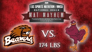 174 Joe Latham v John Dickson - 2014 EAS / NWCA D1National Duals - [OSU vs VT]