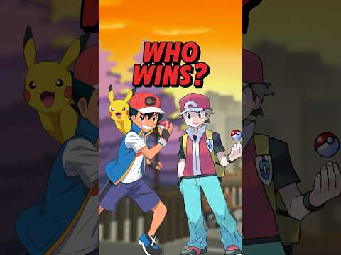 ASH VS. RED - WHO WINS?