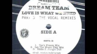 Dream Team  - Love Is What We Need (Tee's Freeze Mix)