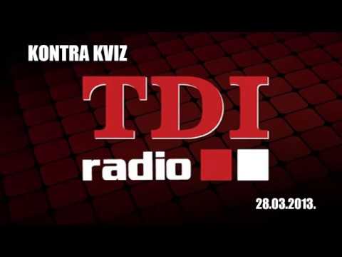 Kontra Kviz 28.03.2013. TDI RADIO, Bez reklama, www.tdiradio.com, Pop, Kizami i Bizzuri