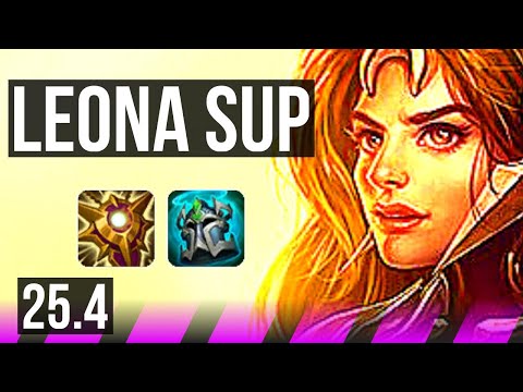LEONA & Caitlyn vs SORAKA & Jinx (SUP) | Comeback | KR Challenger | 25.4