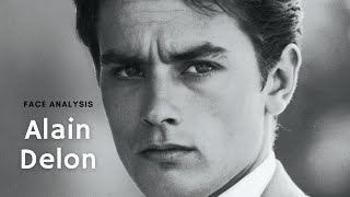 What makes Alain Delon so handsome? Beauty analysis of one of the most handsome men of all time